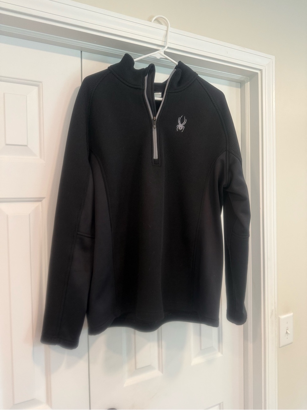 Mens Spyder half zip